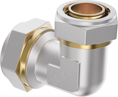 Mexen PEX-S screw-on reducing elbow PEX 25 x 20 - W97225-2520-00