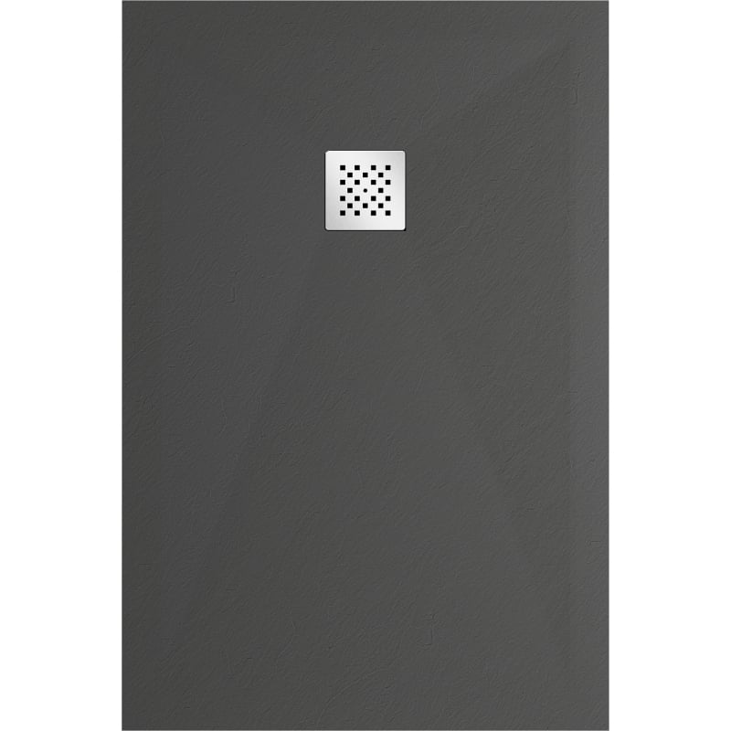 Mexen Stone+ rectangular composite shower tray 140 x 100 cm, anthracite - 44711014