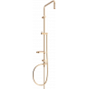Mexen X shower column, Rose gold - 7939199-60