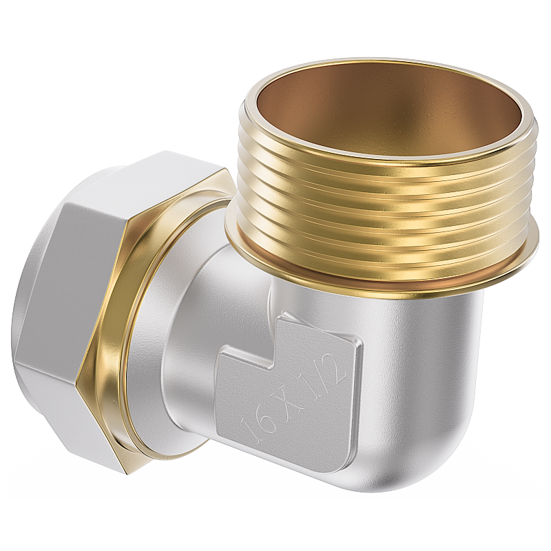 Mexen PEX-S compression elbow PEX 16 x 1/2 M - W97227-1612M-00