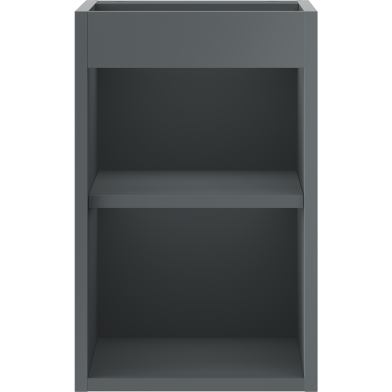 Mexen Box-A cabinet body under the washbasin 30 cm, graphite matt - 91AX1-0300-470-1-66