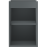 Mexen Box-A cabinet carcass for washbasin 30 cm, matte graphite - 91AX1-0300-470-1-66