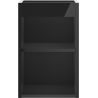 Mexen Box-A cabinet 30 cm, black gloss - 91AX1-0300-470-1-70