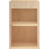 Mexen Box-A cabinet body for washbasin 30 cm, oak - 91AX1-0300-470-1-81