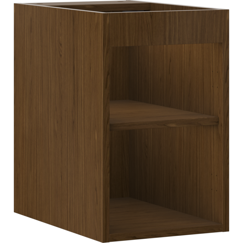Mexen Box-A cabinet body for washbasin 30 cm, walnut - 91AX1-0300-470-1-86