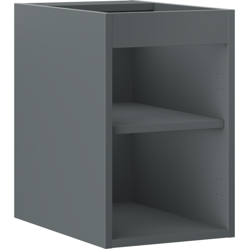 Mexen Box-A cabinet carcass for washbasin 30 cm, matte graphite - 91AX1-0300-470-1-66