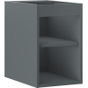 Mexen Box-A cabinet body under the washbasin 30 cm, graphite matt - 91AX1-0300-470-1-66