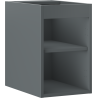 Mexen Box-A cabinet carcass for washbasin 30 cm, matte graphite - 91AX1-0300-470-1-66