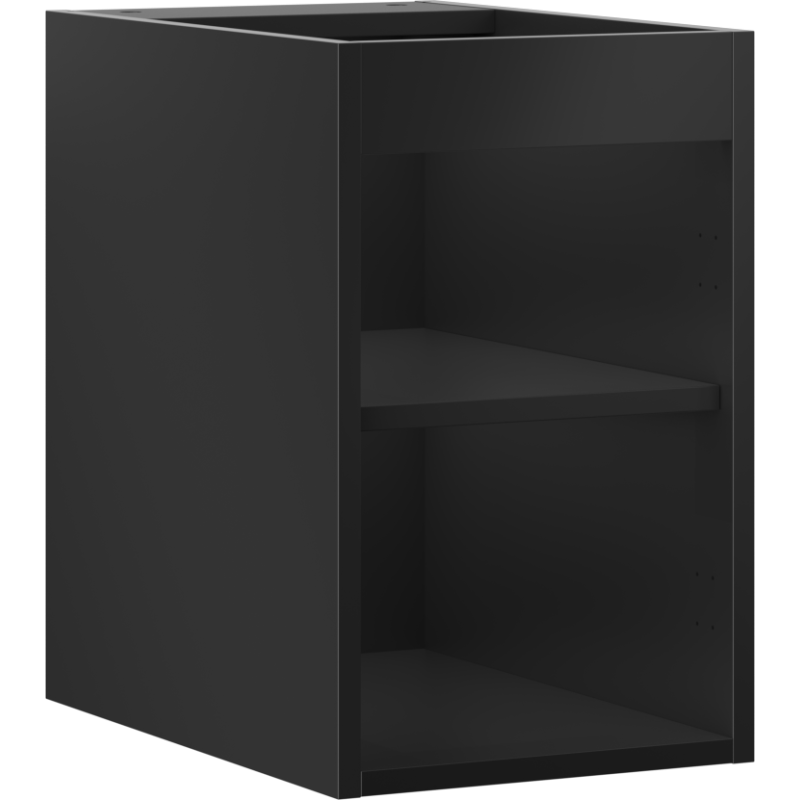 Mexen Box-A cabinet under the sink 30 cm, black matte - 91AX1-0300-470-1-71