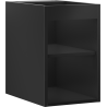 Mexen Box-A cabinet under the sink 30 cm, black matte - 91AX1-0300-470-1-71