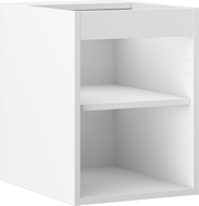 Mexen Box-A cabinet body for sink 35 cm, white matte - 91AX1-0350-470-1-01