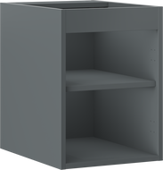 Mexen Box-A 35 cm sink cabinet body, matte graphite - 91AX1-0350-470-1-66