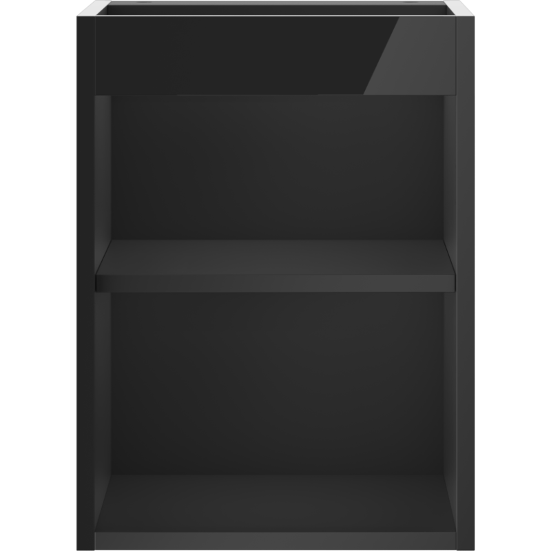 Mexen Box-A 35 cm Vanity Cabinet Body, Black Gloss - 91AX1-0350-470-1-70