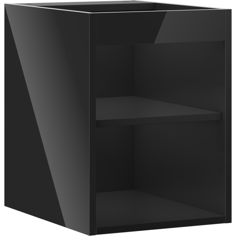 Mexen Box-A 35 cm Vanity Cabinet Body, Black Gloss - 91AX1-0350-470-1-70