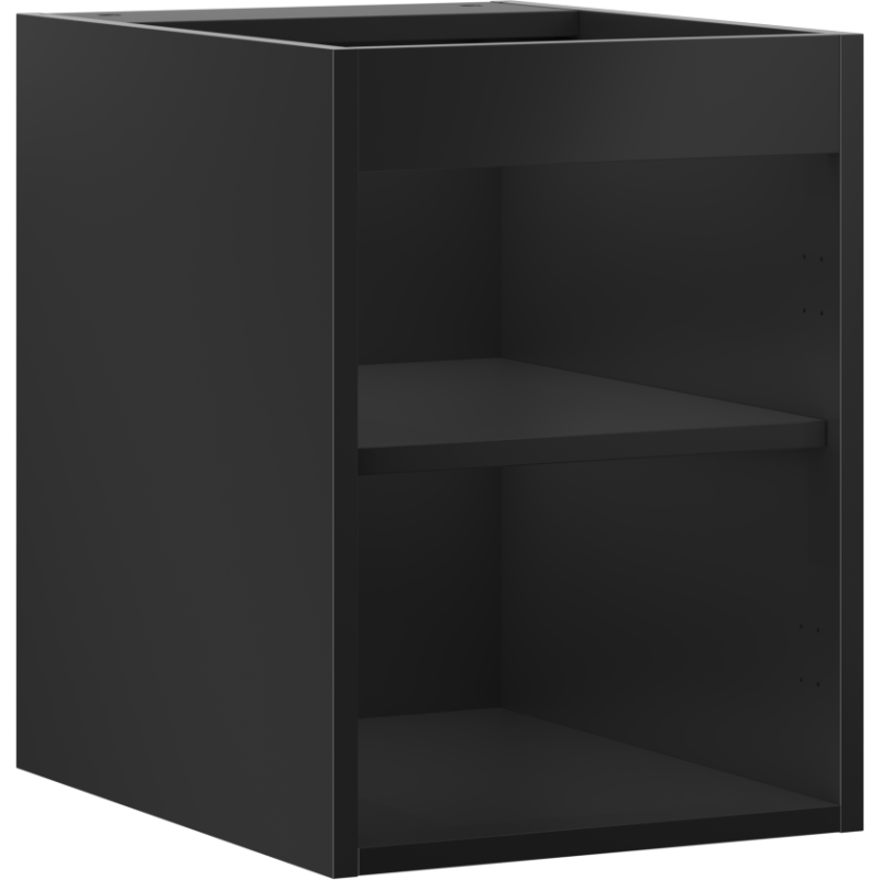 Mexen Box-A Sink Cabinet Body 35 cm, Matte Black - 91AX1-0350-470-1-71
