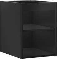 Mexen Box-A Sink Cabinet Body 35 cm, Matte Black - 91AX1-0350-470-1-71