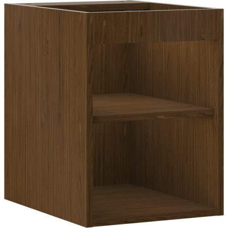 Mexen Box-A cabinet base under washbasin 35 cm, walnut - 91AX1-0350-470-1-86