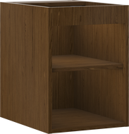 Mexen Box-A cabinet base under washbasin 35 cm, walnut - 91AX1-0350-470-1-86