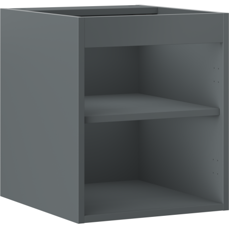 Mexen Box-A Cabinet Body for Washbasin 40 cm, Matte Graphite - 91AX1-0400-470-1-66