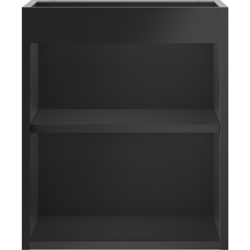 Mexen Box-A cabinet body for washbasin 40 cm, black matte - 91AX1-0400-470-1-71