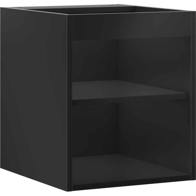 Mexen Box-A cabinet body for washbasin 40 cm, black matte - 91AX1-0400-470-1-71