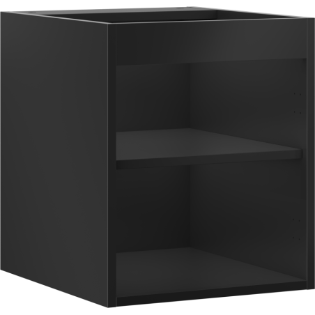 Mexen Box-A cabinet body for washbasin 40 cm, black matte - 91AX1-0400-470-1-71