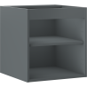 Mexen Box-A 45 cm Cabinet Body Under Basin, Matte Graphite - 91AX1-0450-470-1-66