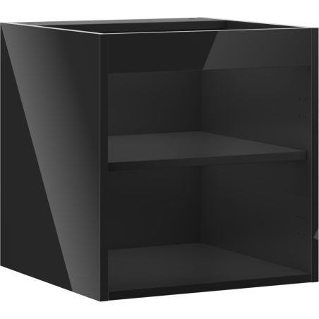 Mexen Box-A 45 cm Vanity Cabinet Body, Black Gloss - 91AX1-0450-470-1-70