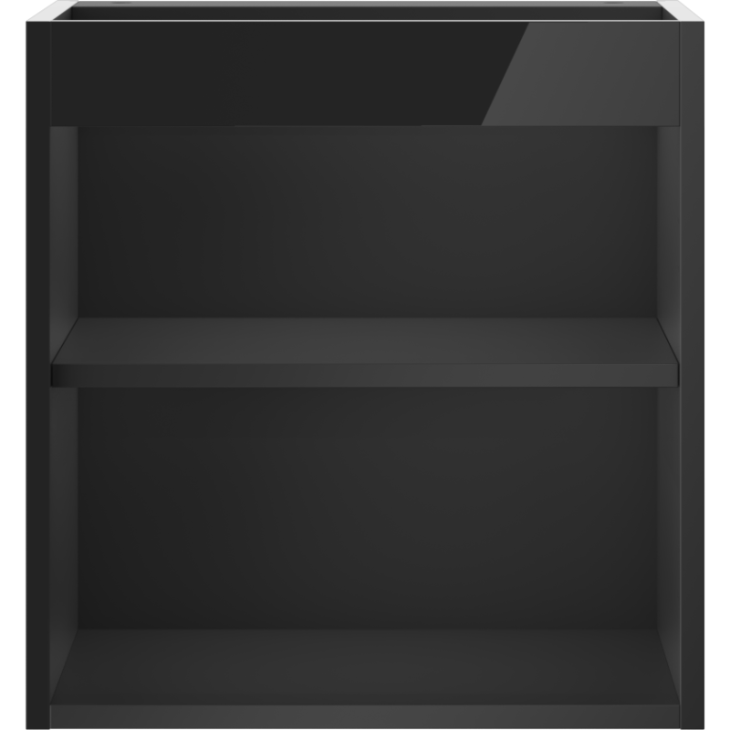 Mexen Box-A cabinet base for washbasin 45 cm, black gloss - 91AX1-0450-470-1-70