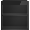 Mexen Box-A 45 cm Vanity Cabinet Body, Black Gloss - 91AX1-0450-470-1-70
