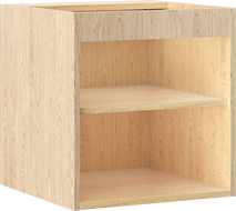 Mexen Box-A cabinet body for washbasin unit 45 cm, oak - 91AX1-0450-470-1-81