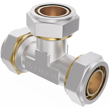 Mexen PEX-S Compression T-Piece PEX 20 x 20 x 20 - W97230-202020-00