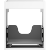 Mexen Box-A Cabinet Frame for Washbasin 40 cm, 1 Drawer, Matte White - 91AX0-0400-470-1-01