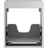 Mexen Box-A vanity cabinet body 40 cm, 1 drawer, gray matte - 91AX0-0400-470-1-62