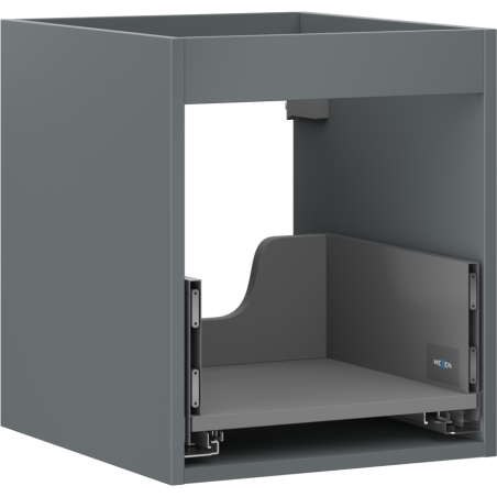 Mexen Box-A cabinet unit under sink 40 cm, 1 drawer, matte graphite - 91AX0-0400-470-1-66