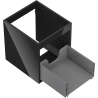 Mexen Box-A under-sink cabinet frame 40 cm, 1 drawer, black gloss - 91AX0-0400-470-1-70