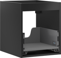 Mexen Box-A cabinet corpus for under-sink, 40 cm, 1 drawer, black matte - 91AX0-0400-470-1-71