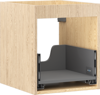 Mexen Box-A cabinet body for countertop 40 cm, 1 drawer, oak - 91AX0-0400-470-1-81