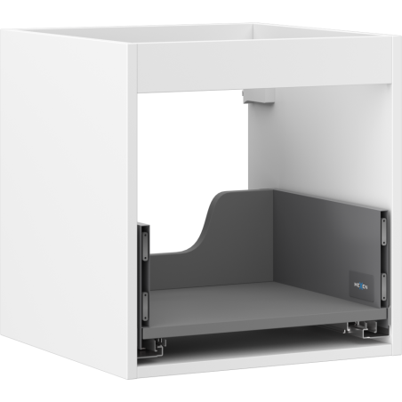 Mexen Box-A cabinet base 45 cm, 1 drawer, white matte - 91AX0-0450-470-1-01