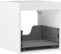 Mexen Box-A cabinet base 45 cm, 1 drawer, white matte - 91AX0-0450-470-1-01