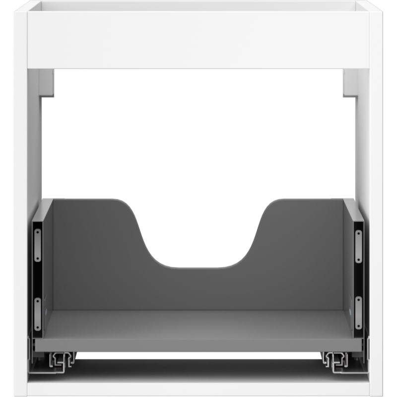 Mexen Box-A cabinet body under the washbasin 45 cm, 1 drawer, white matt - 91AX0-0450-470-1-01