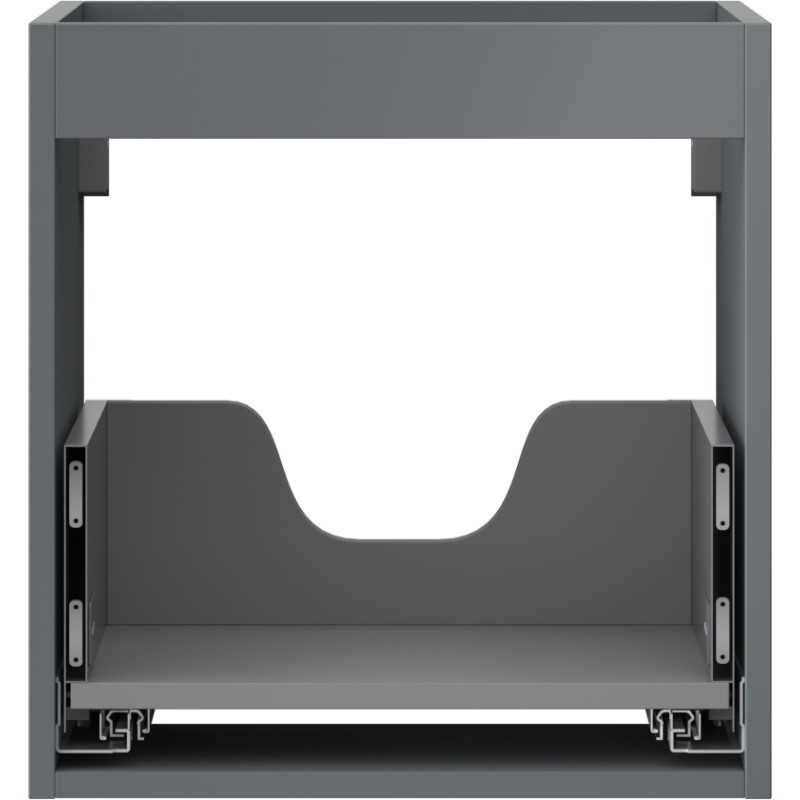 Mexen Box-A cabinet base for under-sink 45 cm, 1 drawer, matte graphite - 91AX0-0450-470-1-66