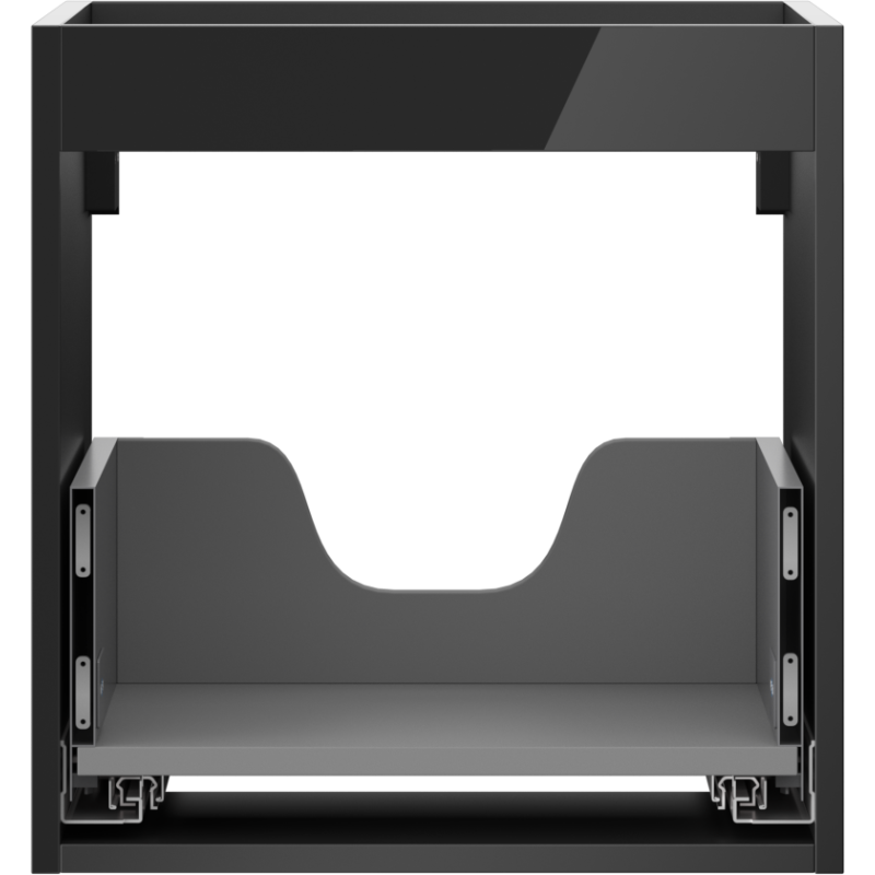 Mexen Box-A cabinet corpus 45 cm, 1 drawer, black gloss - 91AX0-0450-470-1-70