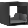 Mexen Box-A vanity unit corpus 45 cm, 1 drawer, black matt - 91AX0-0450-470-1-71