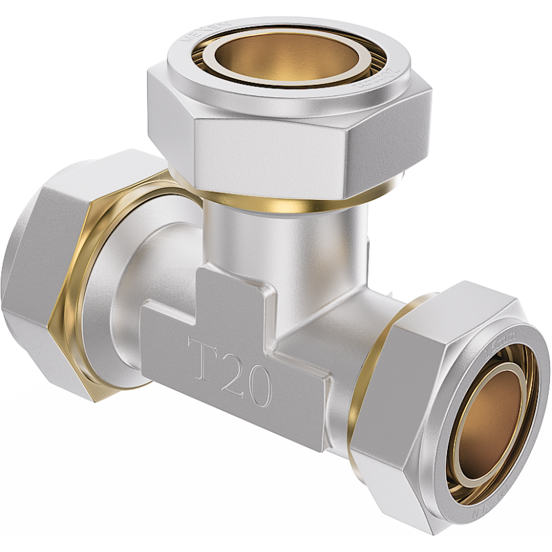 Mexen PEX-S Reducing Compression Tee PEX 20 x 16 x 20 - W97231-201620-00