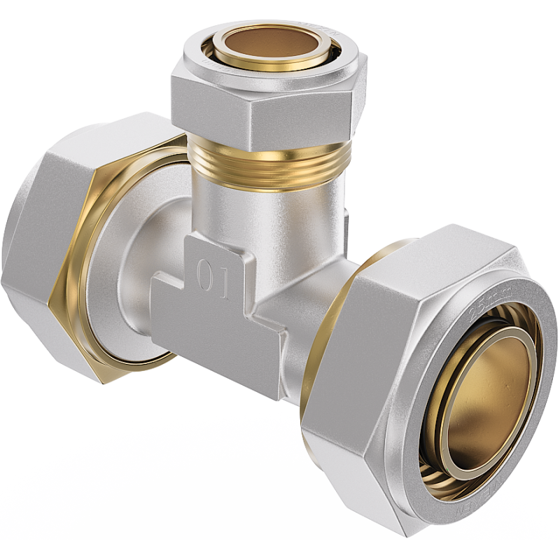 Mexen PEX-S compression reducing tee PEX 20 x 16 x 20 - W97231-201620-00