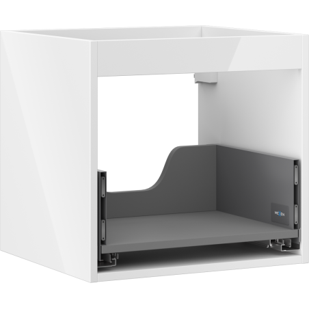 Mexen Box-A cabinet under-sink body 50 cm, 1 drawer, white gloss - 91AX0-0500-470-1-00