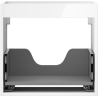 Mexen Box-A cabinet under-sink body 50 cm, 1 drawer, white gloss - 91AX0-0500-470-1-00