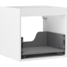 Mexen Box-A cabinet corpus for under-sink 50 cm, 1 drawer, white matte - 91AX0-0500-470-1-01