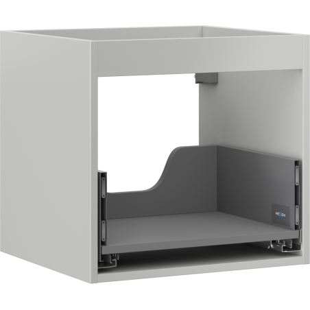 Mexen Box-A under-sink cabinet body 50 cm, 1 drawer, matte grey - 91AX0-0500-470-1-62
